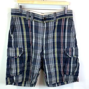 Polo Ralph Lauren vintage Plaid Cargo Shorts size 36
